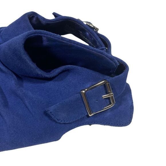 Deena & Ozzy x Urban Outfitters Hayat Suede Gladiator Sandals in Blue - Picture 3 of 6